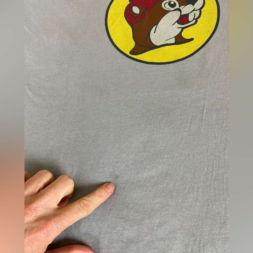 Bucees Gray T-Shirt with Bucees Logo large - Picture 10 of 10